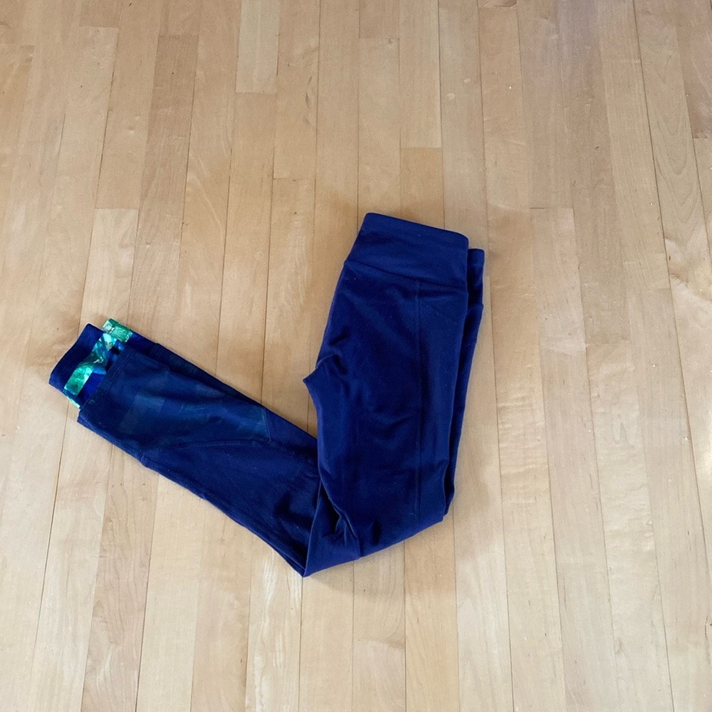 Athleta Navy Blue Leggings